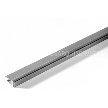Material para Instalación y Complementos PVC Perfil de acabado de extremidad - Incense Grey